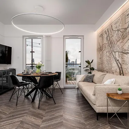 Panorama Wiev 17th Floor Kasprzaka 29 By Perfect Warschau