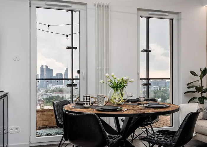 شقة Panorama Wiev 17th Floor Kasprzaka 29 By Perfect *