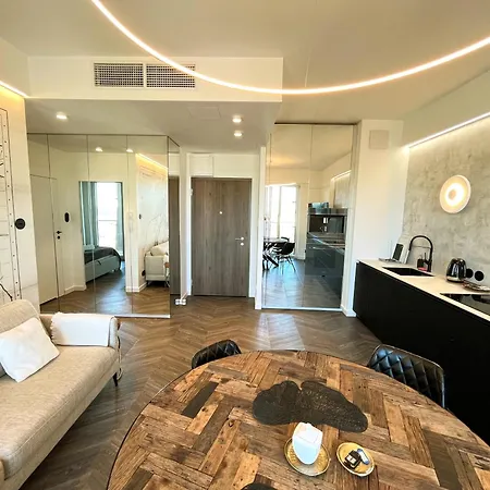 Panorama Wiev 17th Floor Kasprzaka 29 By Perfect 公寓 *