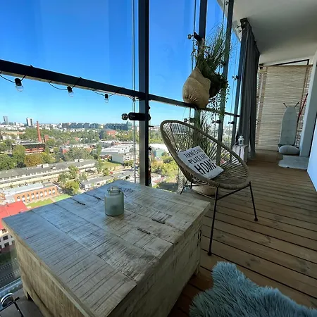 Panorama Wiev 17th Floor Kasprzaka 29 By Perfect 华沙