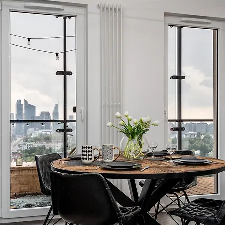 公寓 Panorama Wiev 17th Floor Kasprzaka 29 By Perfect *